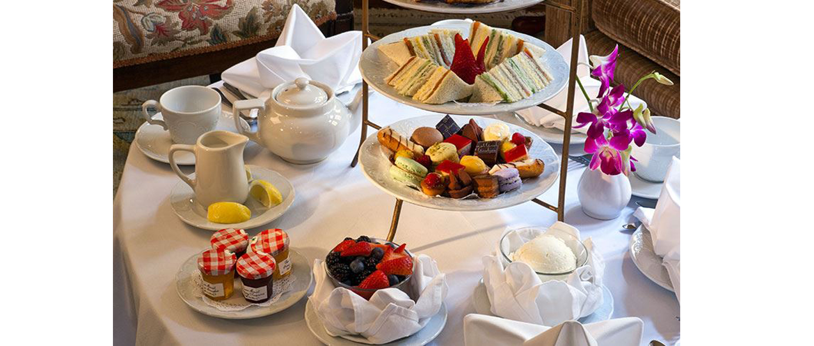 Holiday Tea Venue in Washington DC The Henley Park Hotel